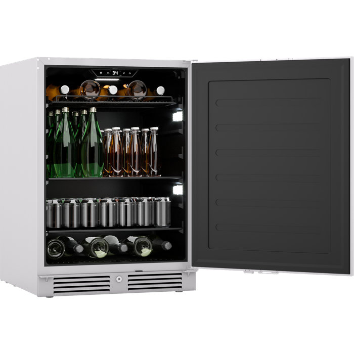 Zephyr Presrv 24" 136 Cans (12 oz.) Outdoor Rated Convertible Beverage